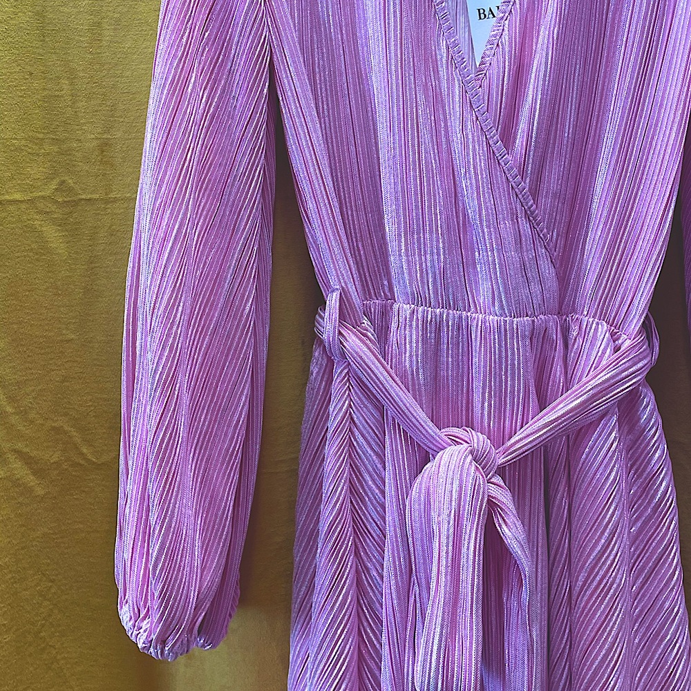 NWT Bardot Pink Wrap Dress